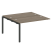 Проходной наборный элемент рабочей станции Metal System Style БП.ПРС-СП-2.3 1400x1475x750 (Дуб Наварра/Серый металл)