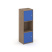 Стеллаж Locker Plus LK.K-001 408x350x1203 (Дуб Аризона)