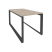 Рабочая станция на О-образном м/к Onix O.MO-D.RS-2.0.7 780x1475x750 (Тиквуд Темный/Белый Металл)
