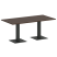 Стол прямоугольный VR.SP-5-180.2 1800x900x750 (Серый/Белый Металл)