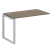 Проходной наборный элемент рабочей станции Metal System Style БО.ПРС-СП-1.2 1200x720x750 (Дуб Наварра/Серый металл)