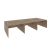 Рабочая станция Onix O.D.RS-6.2.7 3540x1475x750 (Тиквуд Светлый)