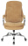 Кресло руководителя T-9950SL Fabric горчичный Velvet 73 крестов. металл хром (Горчичный)