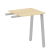 Приставной элемент Metal System Style БА.ПР-1 600x600x750 (Дуб Наварра/Серый металл)