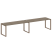 Рабочая станция Metal System Style БО.СМ-2.5 3600x720x750 (Дуб Наварра/Серый металл)
