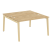 Рабочая станция на деревянных опорах Onix Wood OW.D.RS-2.3.7 1380x1475x750 (Тиквуд Светлый/Дуб Темный)
