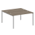 Рабочая станция Metal System Style БП.РАС-СП-2.2 1200x1475x750 (Дуб Наварра/Серый металл)