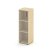 Шкаф средний узкий SN.STU-205(L) (400х400х1203) (Антрацит/Тиквуд Светлый/Прозрачный)