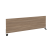 Экран боковой ЛДСП Onix O.EKR-118 1180x370x18 (Тиквуд Темный/Черный)