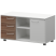 Креденция левая Кортез KZT-62L 1200x568x648 (Темный шимо/Графит)