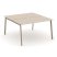 Рабочая станция 2 места ES.D.RS-2.3-VP (1380х1500х750) (Тиквуд Светлый/Металл Латте)