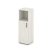 Шкаф средний узкий SN.STU.E-201(L) (400х400х1203) (Антрацит/Тиквуд Светлый)