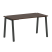 Стол письменный VR.SP-3-138.A 1380x720x750 (Серый/Белый Металл)