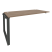Наборный элемент рабочей станции на О-образном м/к Onix O.MO-1.NRS-4.8 1580x800x750 (Тиквуд Темный/Белый Металл)