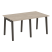 Стол переговорный на деревянных опорах Onix Wood OW.PRG-2.0 1560x980x750 (Тиквуд Светлый/Дуб Темный)