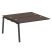Проходной наборный элемент рабочей станции Metal System Style БА.ПРС-СП-2.3 1400x1475x750 (Дуб Наварра/Серый металл)