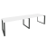 Рабочая станция на О-образном м/к Onix O.MO-RS-2.4.8 3160x800x750 (Тиквуд Темный/Белый Металл)