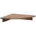 Надставка для монитора Арго А-505 600x600x100 (Темный шимо)