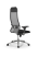 Кресло для руководителя Метта Sit 10 B1-111D - X2+UMF(X1) /Ub00/Wh00/D02P(M09.B23.G18.W01) (Светло-серый | Черный)