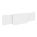 Царга стола руководителя Onix O.M-CSR-5 1540x450x54 (Дуб Аттик/Белый)