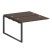 Проходной наборный элемент рабочей станции Metal System Style БО.ПРС-СП-2.2 1200x1475x750 (Дуб Наварра/Серый металл)