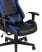 Кресло игровое TopChairs Gallardo синее (Геймерское кресло Gallardo синий)