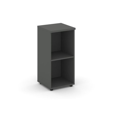 Стеллаж низкий узкий SN.STU-300 (400х400х833) (Антрацит)