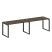 Рабочая станция Metal System Style БО.СМ-2.3 2800x720x750 (Дуб Наварра/Серый металл)