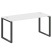 Стол письменный Metal System Style БО.СП-4 1600x720x750 (Дуб Наварра/Серый металл)