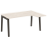 Стол эргономичный правый на деревянных опорах Onix Wood OW.SA-4R 1580x1180x750 (Тиквуд Светлый/Дуб Темный)