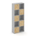 Стеллаж Locker Plus LK.K-008 798x350x1983 (Дуб Аризона)