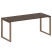 Стол письменный Metal System Style БО.СП-5 1800x720x750 (Дуб Наварра/Серый металл)