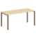 Стол письменный Metal System Style БП.СП-4 1600x720x750 (Дуб Наварра/Серый металл)