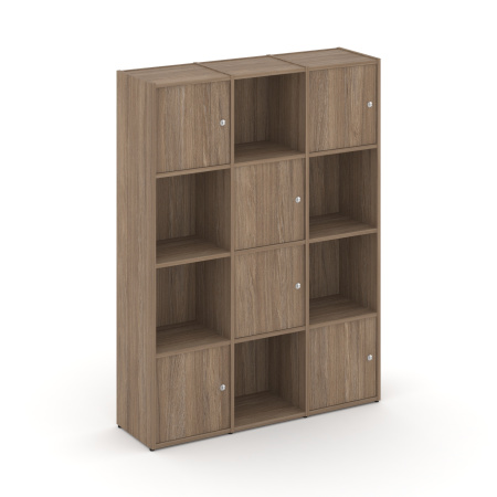 Стеллаж Locker Plus LK.K-006 1188x350x1593 (Дуб Аризона)