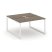 Рабочая станция 2-х сторонняя SN-4O.DRS-001 (980х1232х750) (Тиквуд Светлый/Металл Антрацит)