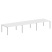 Переговорный стол 3 столешницы Metal System Style БП.ПРГ-3.4 4800x1235x750 (Дуб Наварра/Серый металл)