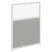 Перегородка комбинированная 1150 Rand RP115SG90 900x22x1150 (Дуб Сонома светлый)