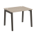 Стол рабочий на деревянных опорах Onix Wood OW.SP-1.8 980x800x750 (Тиквуд Светлый/Дуб Темный)