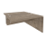 Наборный элемент рабочей станции Onix O.2.NRS-3.8 1380x1635x750 (Тиквуд Светлый)