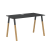 Стол прямой Forta FST 1167 1180x733x670 (Дуб Гамильтон/Черный графит)