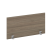 Экран для стола Metal System Style Б.ЭКР-1 850x408x18 (Вяз Благородный)