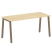 Стол письменный Metal System Style БА.СП-4 1600x720x750 (Дуб Наварра/Серый металл)