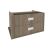Блок ящиков боковой Maris SH.YB-4 671x478x370 (Дуб Аттик)