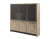 Шкаф для документов трехсекционный, левый Torston T-33-16л 2200x520x2120 (Дуб Бунратти/Антрацит)