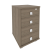 Тумба подкатная 4 ящ. Style Л.ТМ-4 420x450x714 (Вяз Благородный)