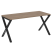 Стол рабочий VR.L-SRX-4.7 1580x720x750 (Тиквуд Темный/Белый металл)