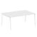 Стол для переговоров (1 столешница) на А-образном м/к Metal System Style БА.ПРГ-1.5 1800x1235x750 (Дуб наварра/Серый металл)
