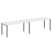 Рабочая станция на 2 раб.места Metal System Style БП.СМ-2.4 3200x720x750 (Дуб Наварра/Серый металл)