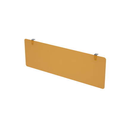 Экран подстольный оргстекло Gloss 9НЭК.150.1 Оранжевый 1000x4x400 (Ivory)