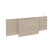 Царга стола руководителя Onix O.M-CSR-3 1140x450x54 (Дуб Аттик/Белый)